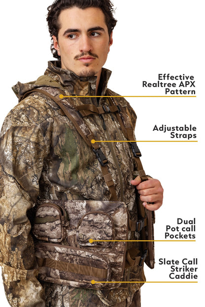 Realtree Spring Thunder Turkey Vest - Realtree APX