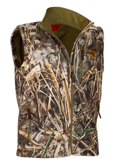 Realtree ArcticShield Barricade Fleece Camo Vest- Realtree MAX-7