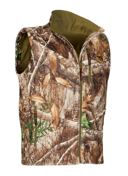 Realtree ArcticShield Barricade Fleece Camo Vest - Realtree EDGE
