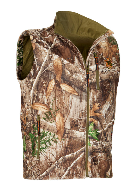 Realtree ArcticShield Barricade Fleece Camo Vest - Realtree EDGE