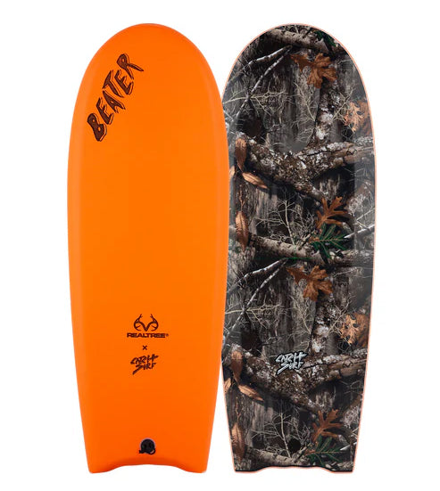 Realtree Catch Surf Beater Original 54 - Finless Camo Surfboard - Realtree EDGE
