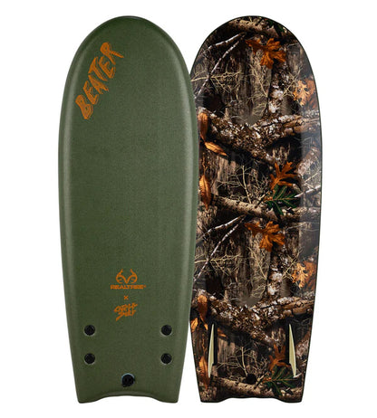 Realtree Catch Surf Beater Original 54 PRO - Twin Fin Camo Surfboard - Realtree EDGE