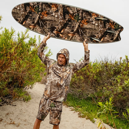 Realtree Catch Surf Odysea Skipper - Thruster Camo Surfboard - Realtree EDGE