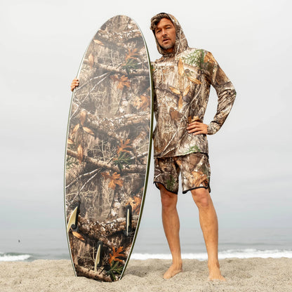 Realtree Catch Surf Odysea Skipper - Thruster Camo Surfboard - Realtree EDGE