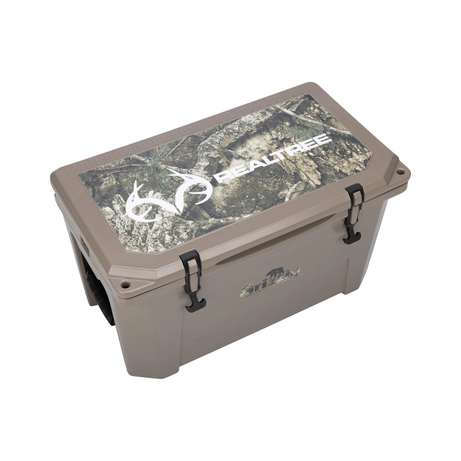 Realtree Grizzly Coolers 60 Qt Camping Cooler - Realtree Camo