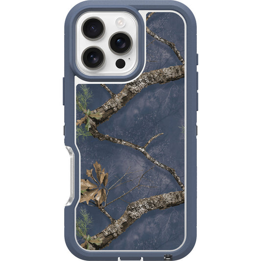 Realtree Otterbox iPhone 16 Pro Max Defender Series XT Pro for MagSafe Aegean Blue Case - Realtree APX Colors