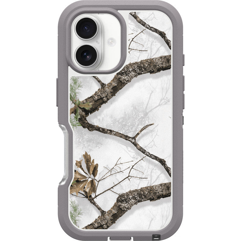 Realtree Otterbox iPhone 16 Defender Series XT Pro for MagSafe Snow Case - Realtree APX Colors