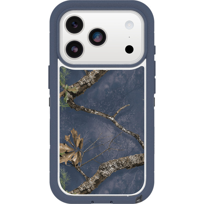 Realtree Otterbox iPhone 17 Pro Defender Series Pro XT Aegean Blue Case - Realtree APX Colors
