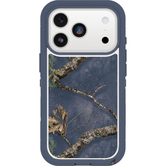 Realtree Otterbox iPhone 17 Pro Defender Series Pro XT Aegean Blue Case - Realtree APX Colors
