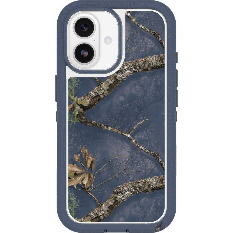 Realtree Otterbox iPhone 17 Defender Series Pro XT Aegean Blue Case - Realtree APX Colors