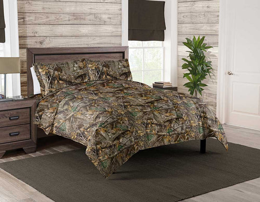 Realtree Northwest Camo Sheet Set Multi  King Bed - Realtree XTRA