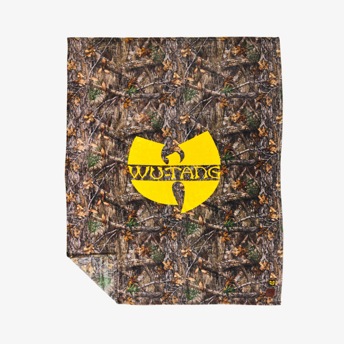 Realtree Slowtide x Wu-Tang Clan Plush Fleece Camo Throw Blanket - Realtree EDGE