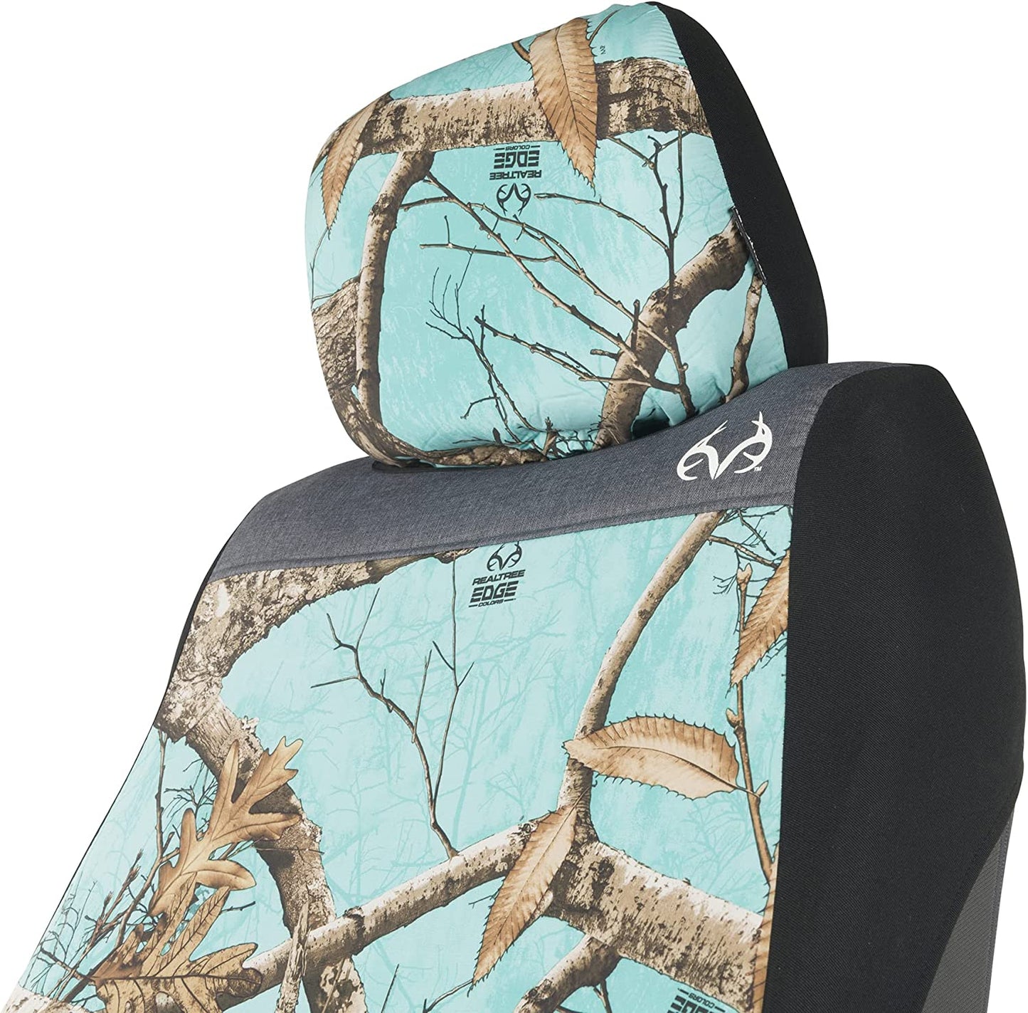 Realtree SPG Mint Camo Low Back Bucket Seat Cover - Realtree EDGE Colors