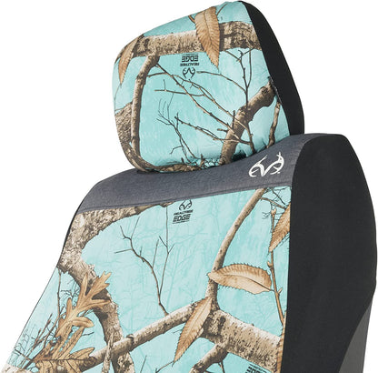 Realtree SPG Mint Camo Low Back Bucket Seat Cover - Realtree EDGE Colors