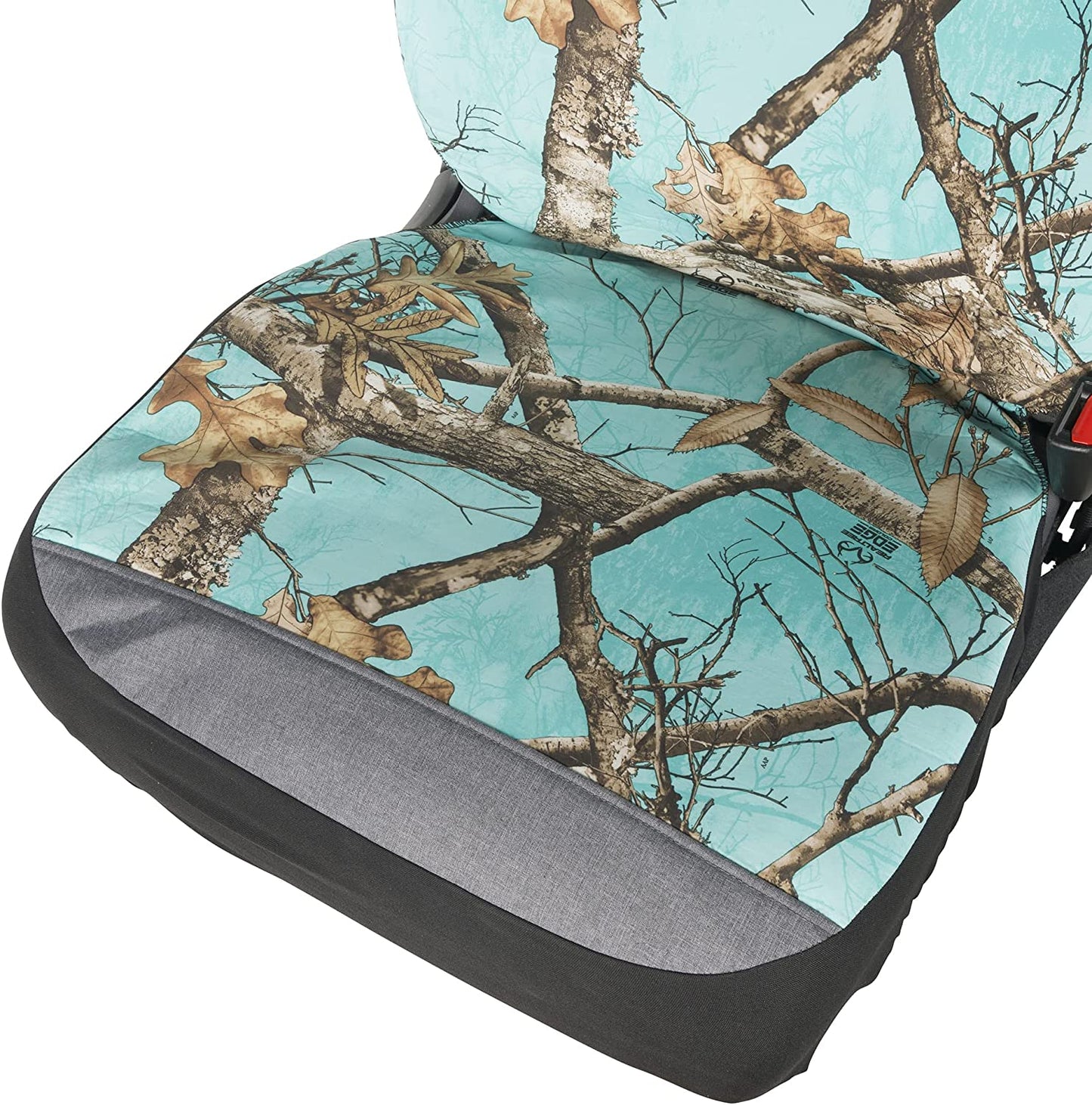 Realtree SPG Mint Camo Low Back Bucket Seat Cover - Realtree EDGE Colors