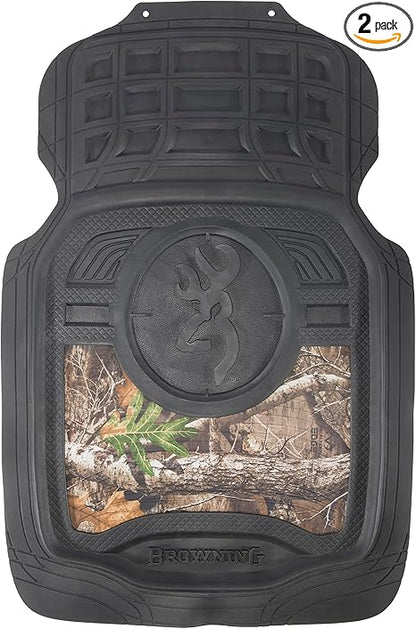 Realtree SPG Browning Buckmark Scope Camo Front Floor Mats 2 Pack  - Realtree EDGE