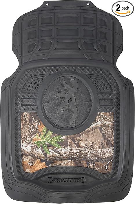 Realtree SPG Browning Buckmark Scope Camo Front Floor Mats 2 Pack  - Realtree EDGE