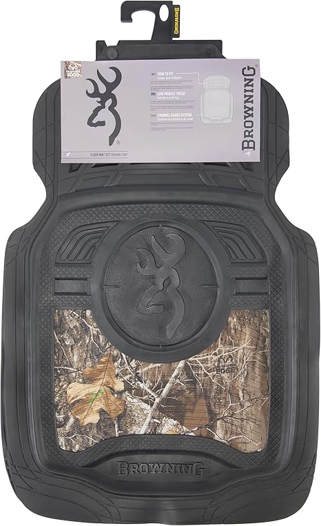 Realtree SPG Browning Buckmark Scope Camo Front Floor Mats 2 Pack  - Realtree EDGE