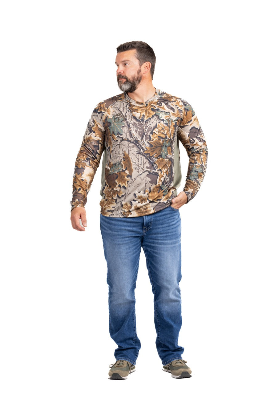 Realtree Nomad Pursuit Long Sleeve Shirt - Advantage Classic