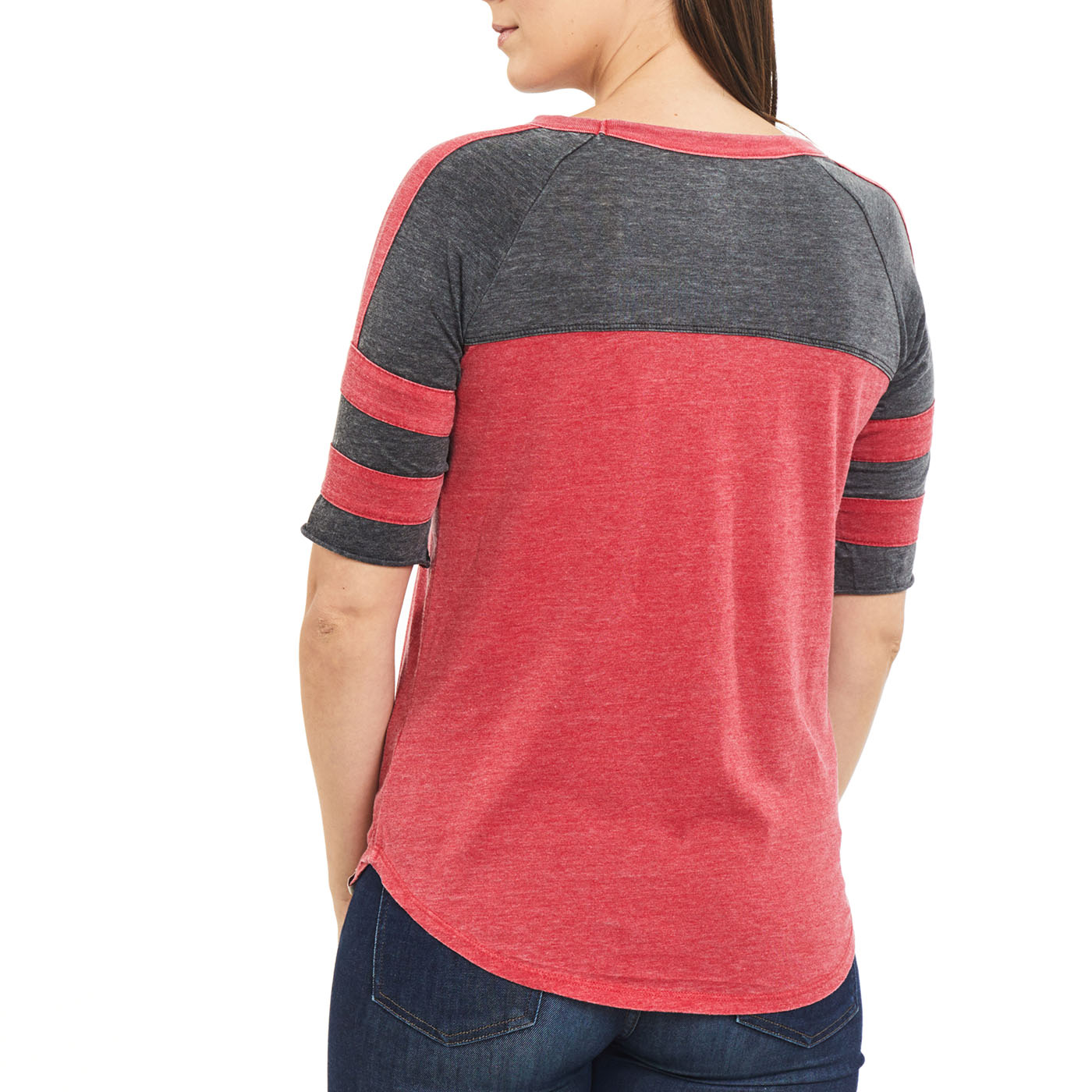 Realtree WoDouble Stripe Burnout Shirt - Realtree