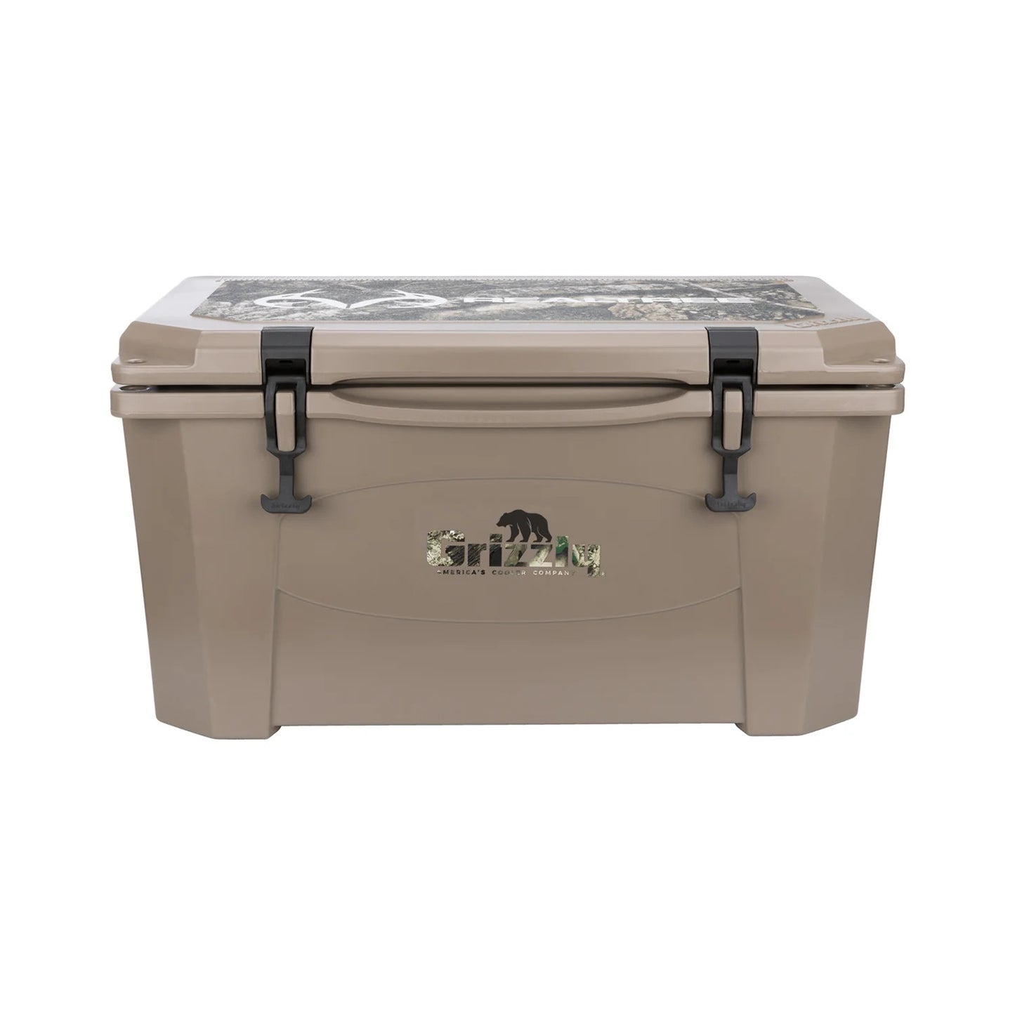 Realtree Grizzly Coolers 45 Qt Camping Cooler - Realtree Camo