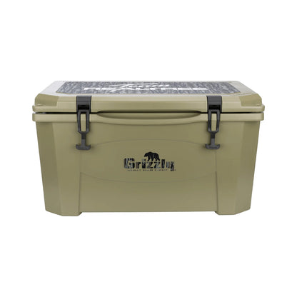 Realtree Grizzly Coolers 45 Qt Camping Cooler - Realtree Camo