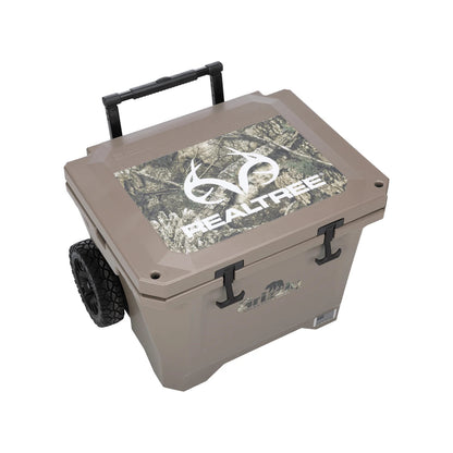 Realtree Grizzly Coolers 40 Qt Scout Rolling Cooler - Realtree Camo