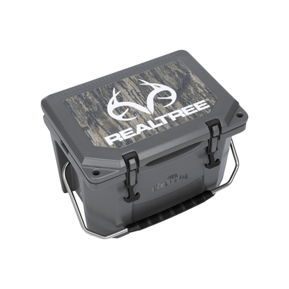 Realtree Grizzly Coolers 20 Qt Camping Cooler - Realtree Camo