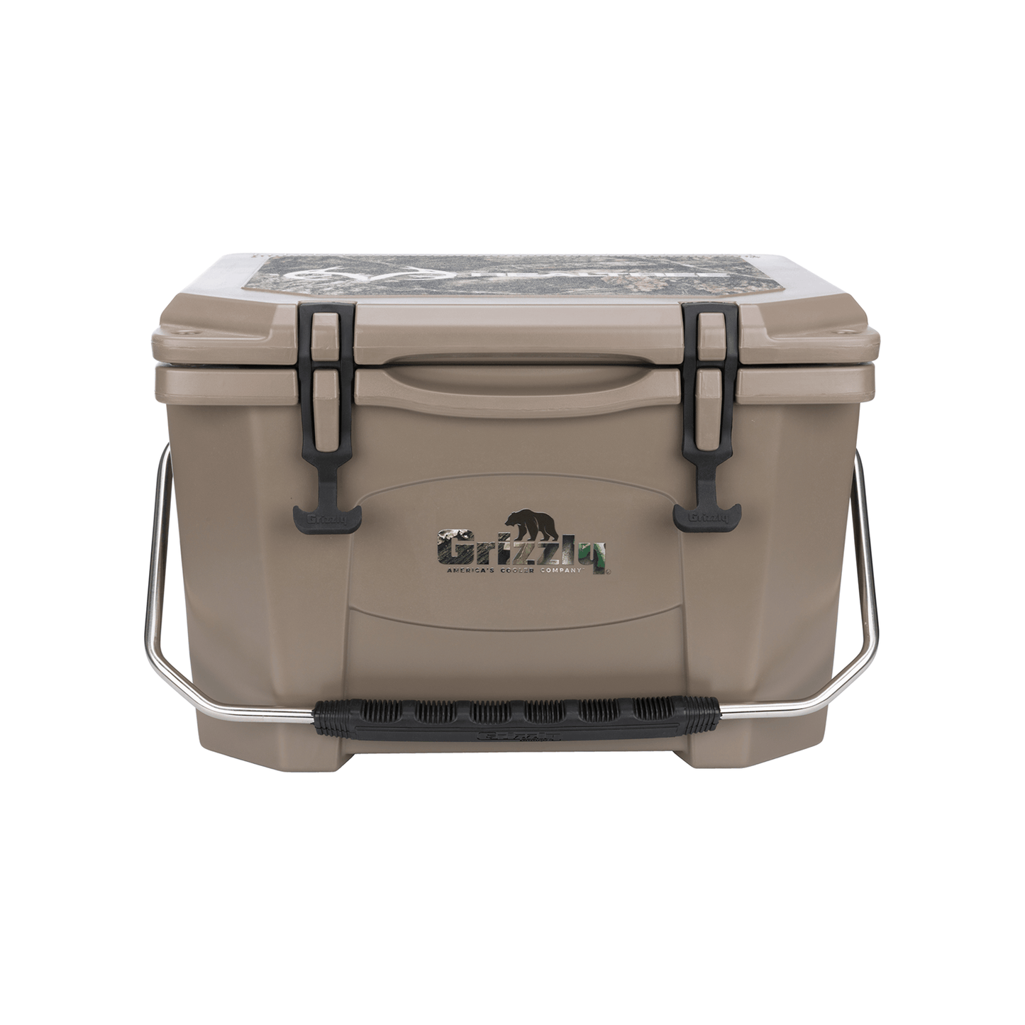 Realtree Grizzly Coolers 20 Qt Camping Cooler - Realtree Camo