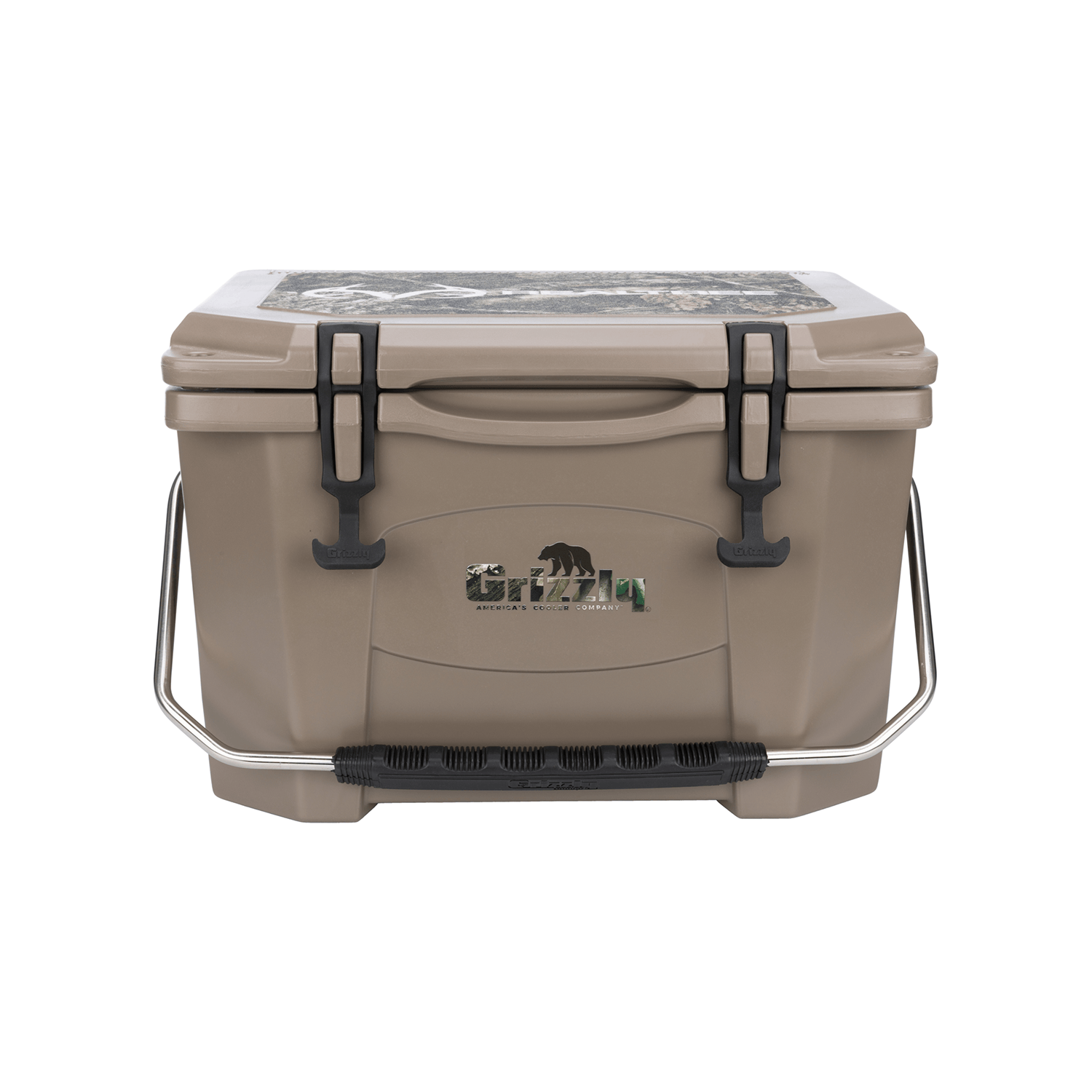 Realtree Grizzly Coolers 20 Qt Camping Cooler - Realtree Camo